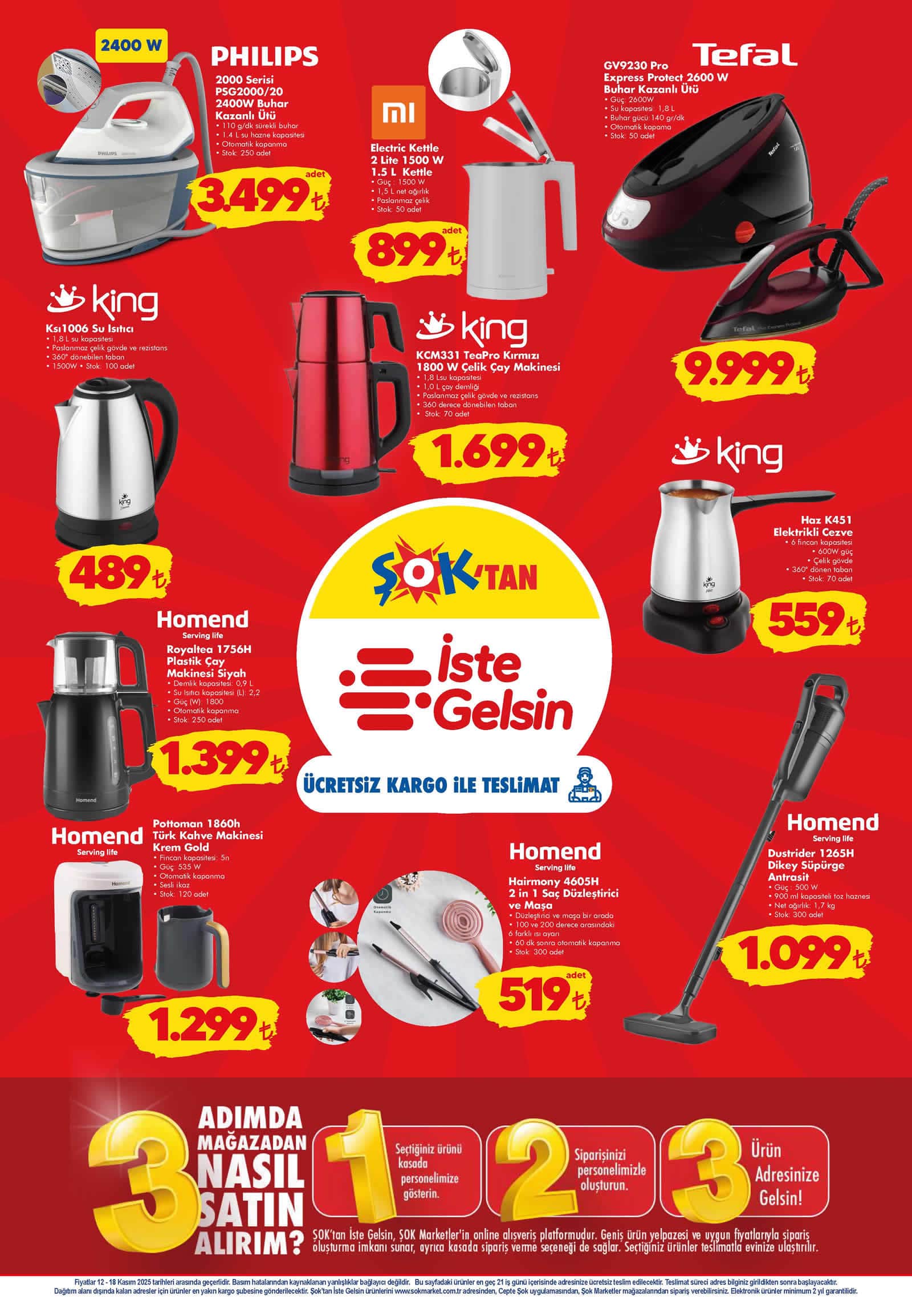 ŞOK 12 Kasım 2025 Kataloğu