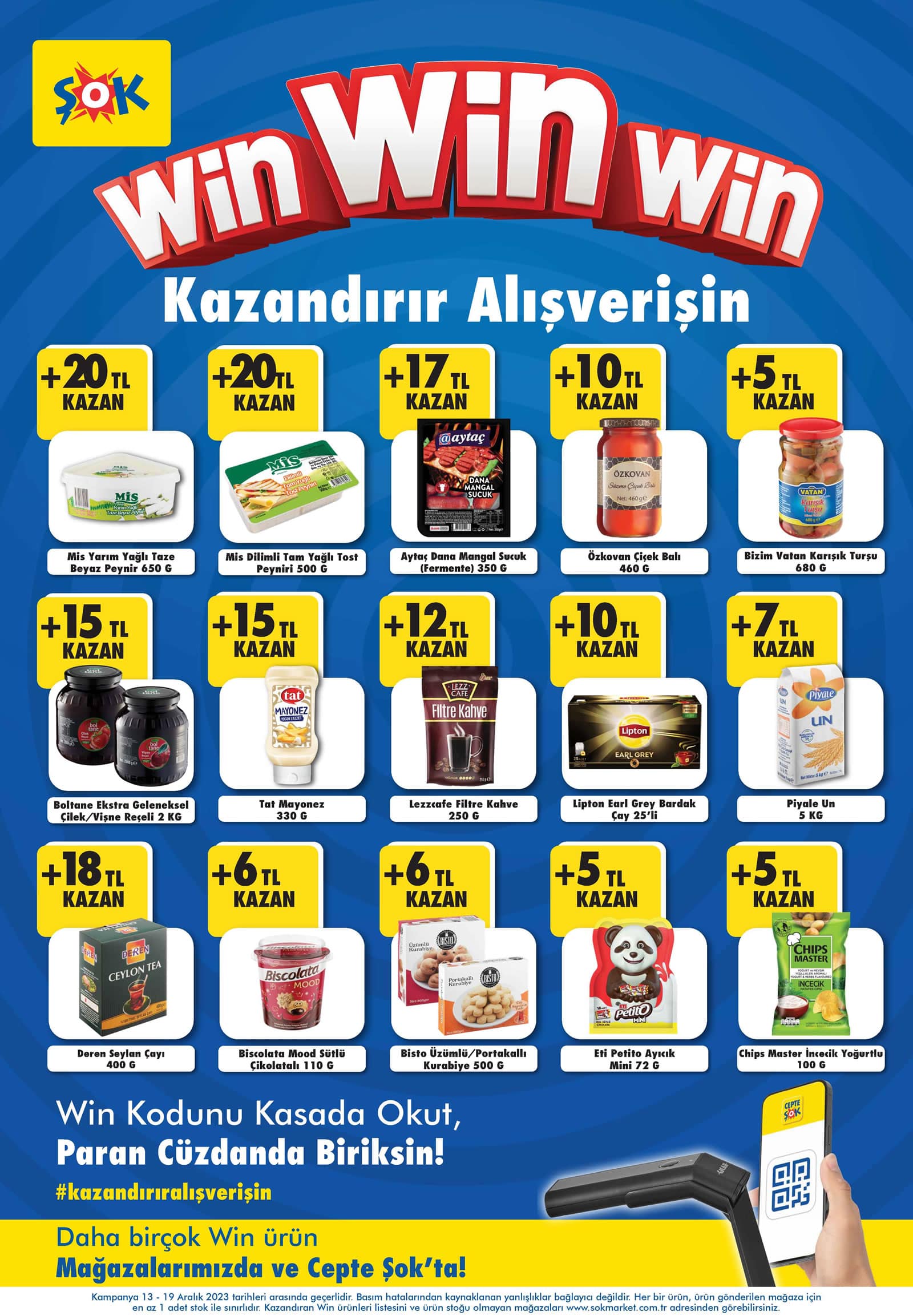 ŞOK 13 Aralık 2023 Win Broşürü