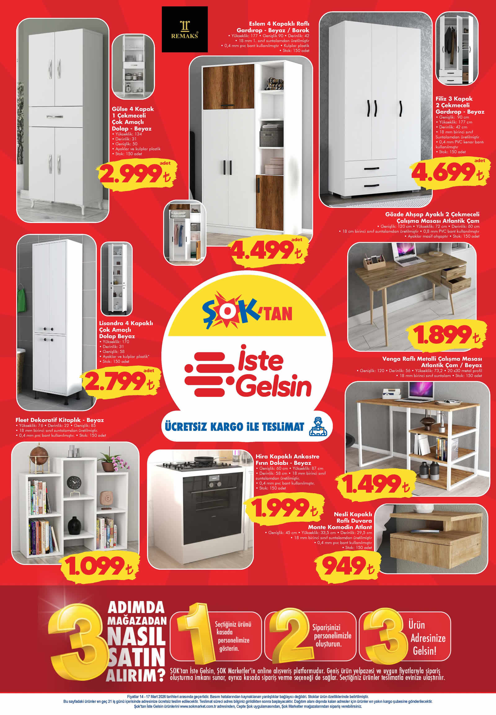 ŞOK 14 Mart 2026 Kataloğu
