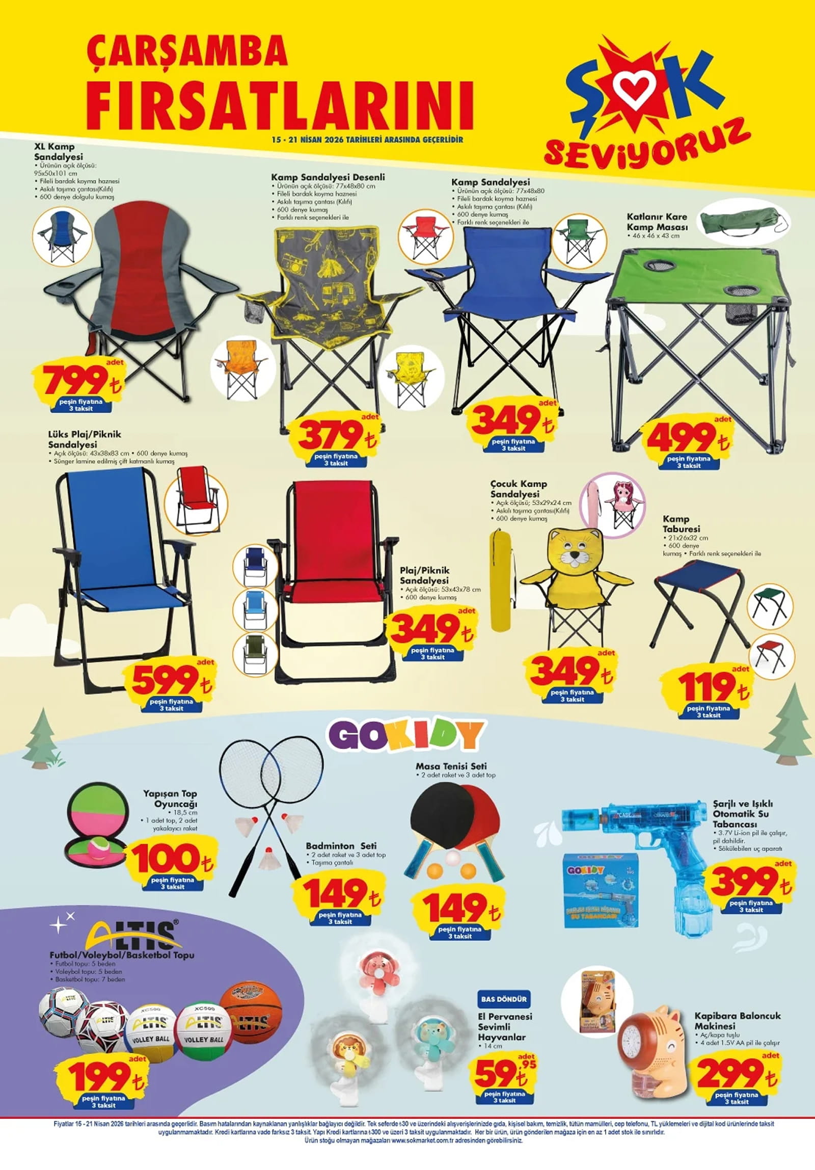 ŞOK 15 Nisan 2026 Kataloğu