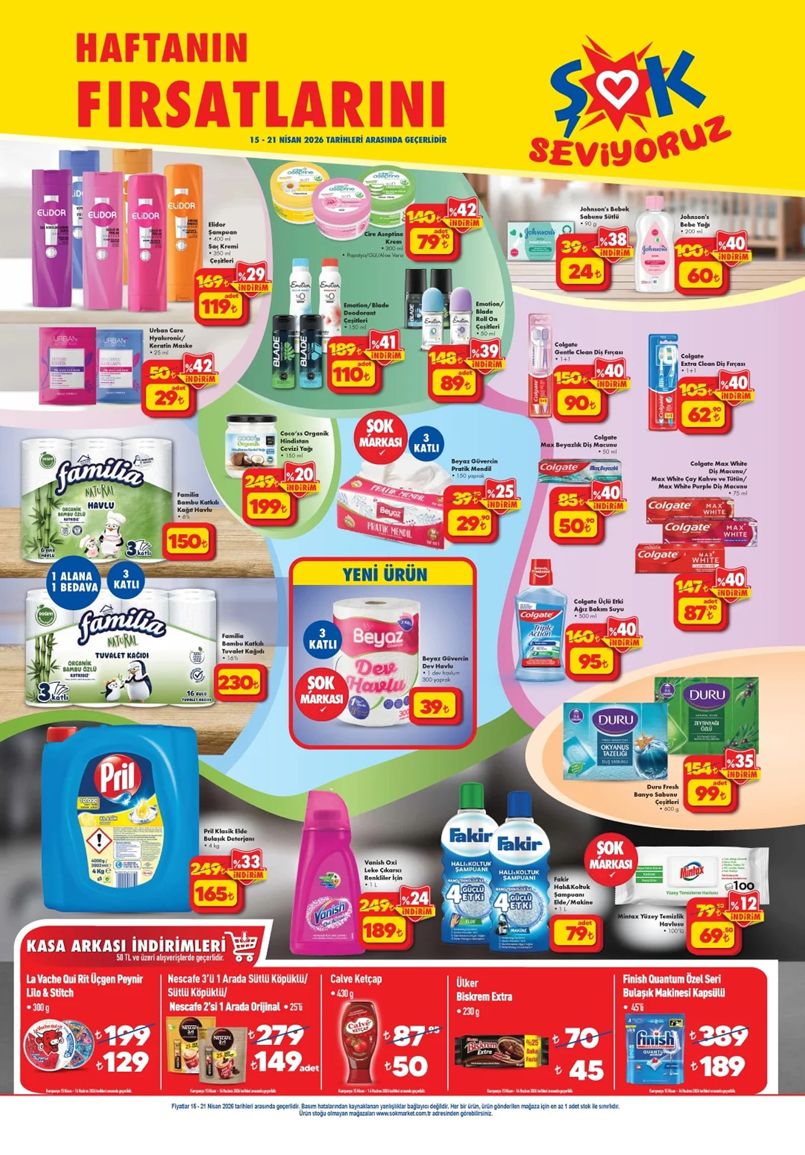 ŞOK 15 Nisan 2026 Kataloğu