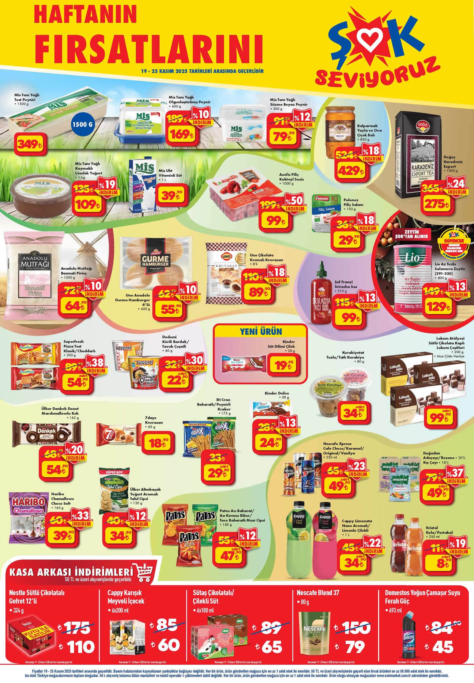 ŞOK 19 Kasım 2025 Kataloğu