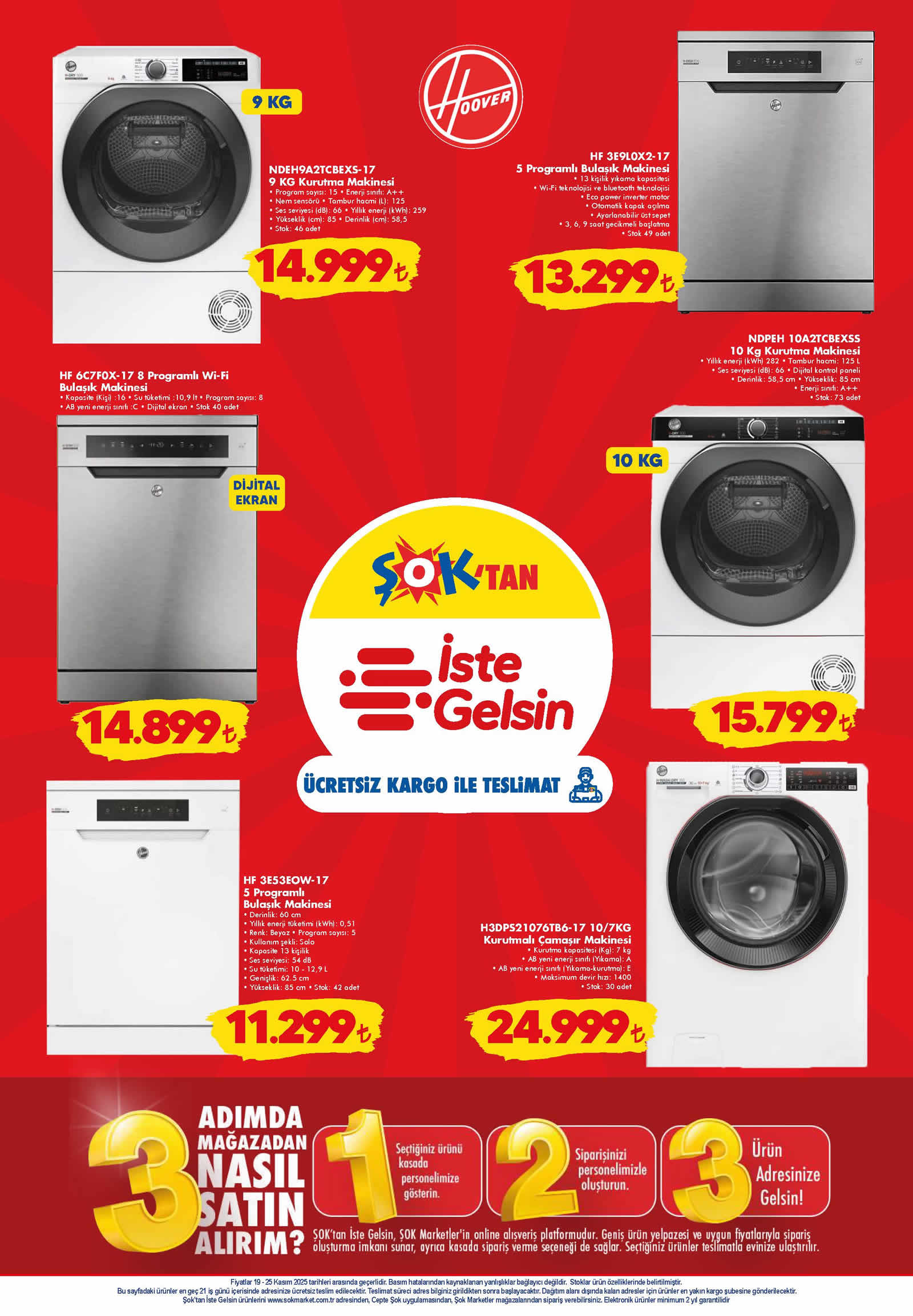ŞOK 19 Kasım 2025 Kataloğu