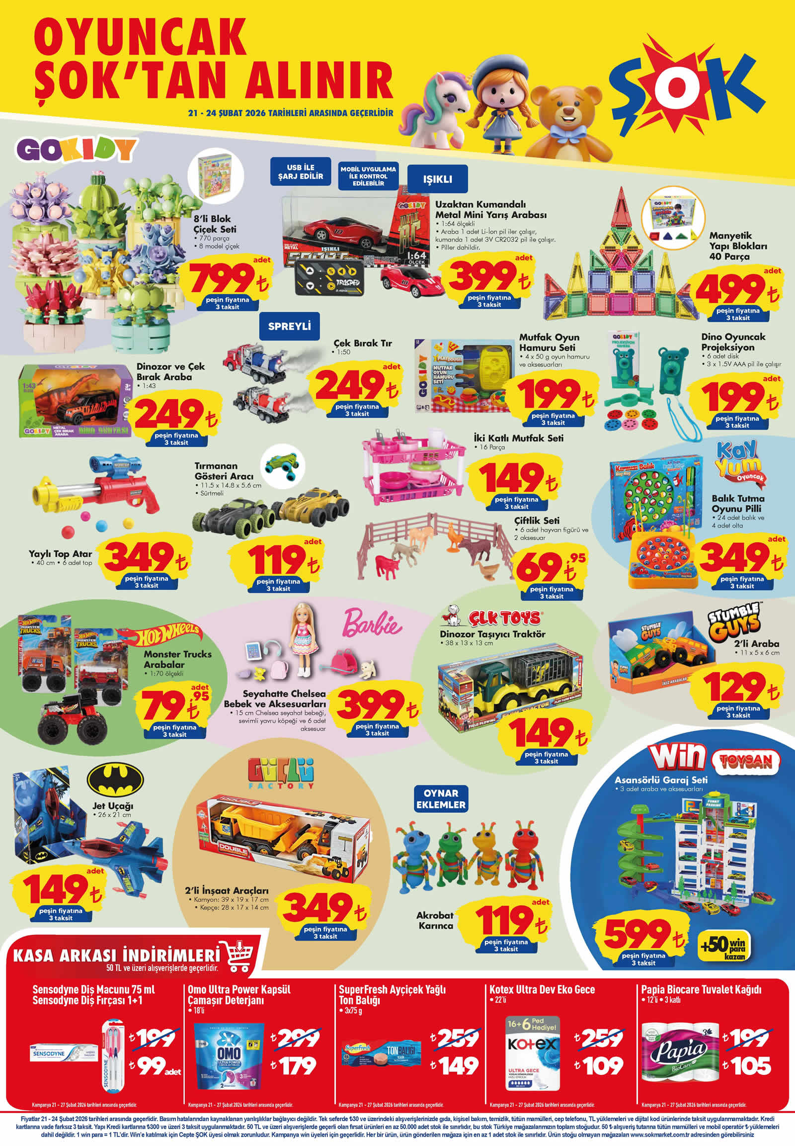 ŞOK 21 Şubat 2026 Aktüel Ürünler Kataloğu