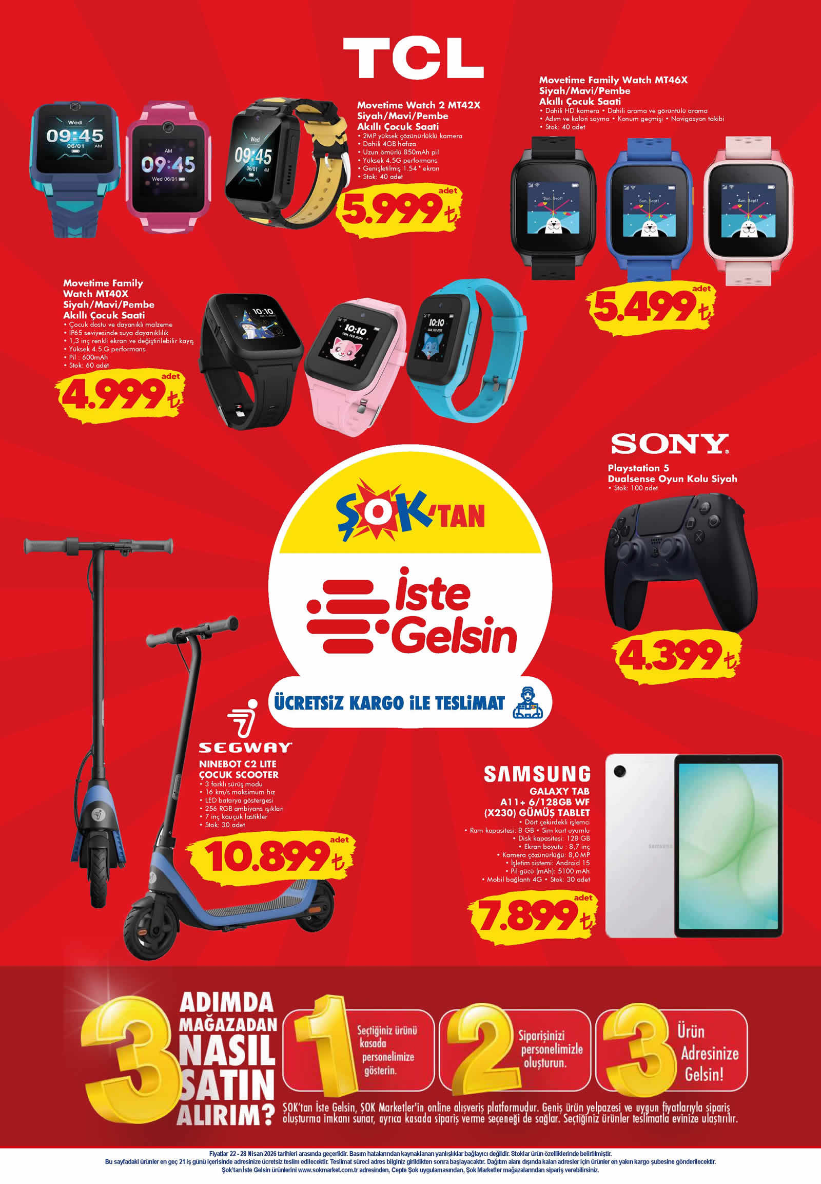 ŞOK 22 Nisan 2026 Kataloğu