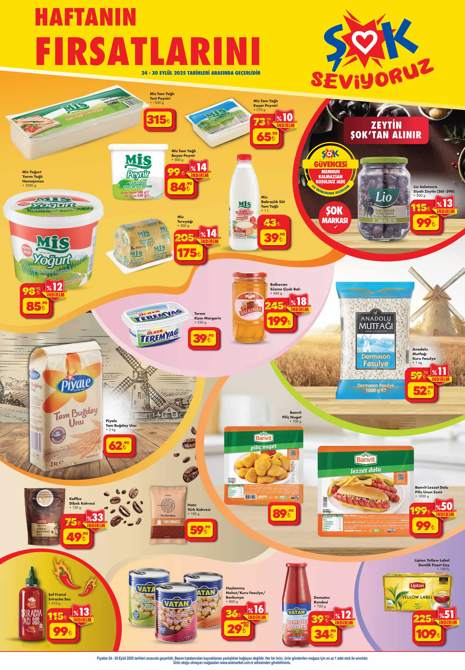 ŞOK 24 Eyl&uuml;l 2025 Kataloğu