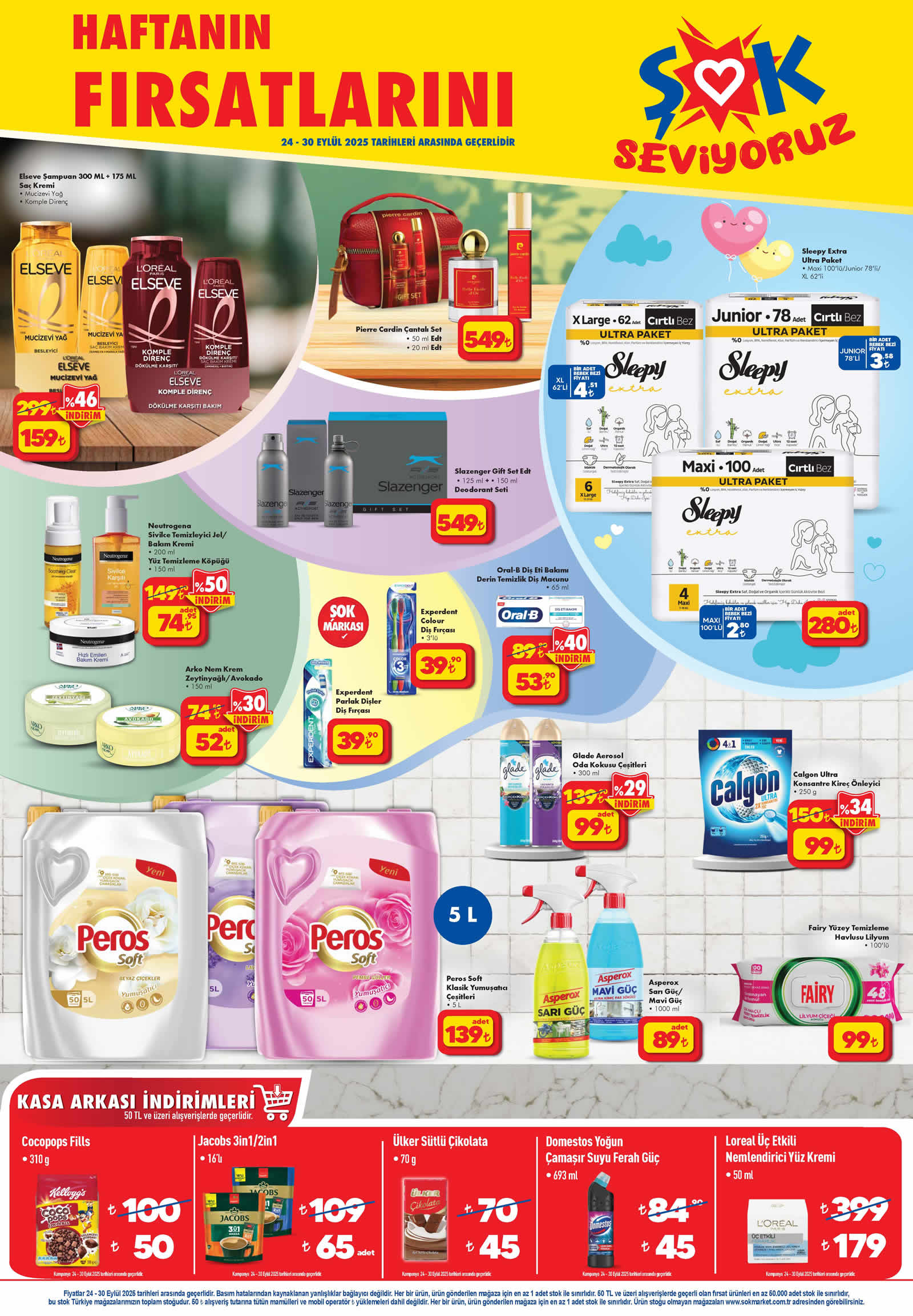ŞOK 24 Eyl&uuml;l 2025 Kataloğu