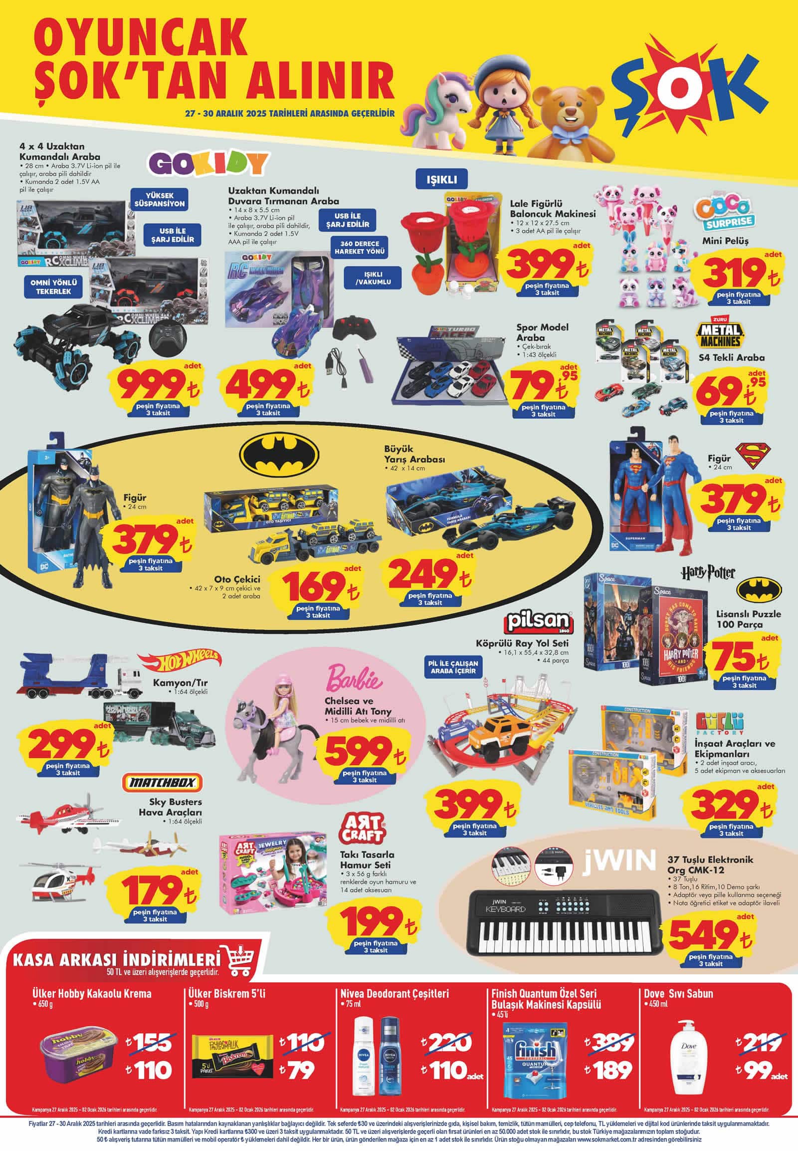 ŞOK 27 Aralık 2025 Aktüel Ürünler Kataloğu