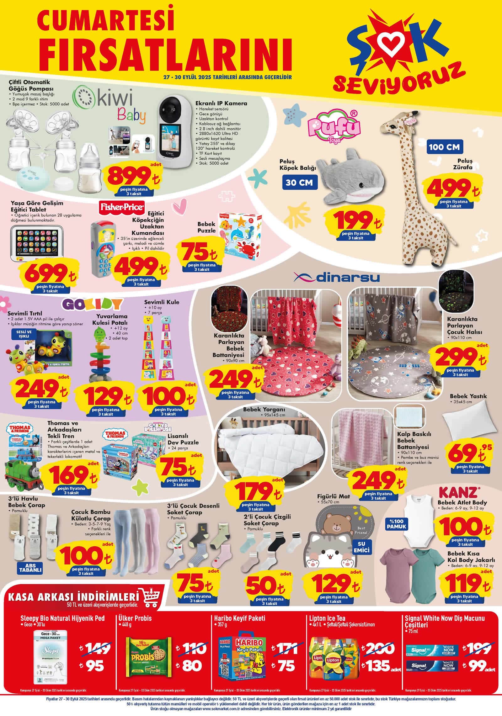 ŞOK 27 Eylül 2025 Aktüel Ürünler Kataloğu