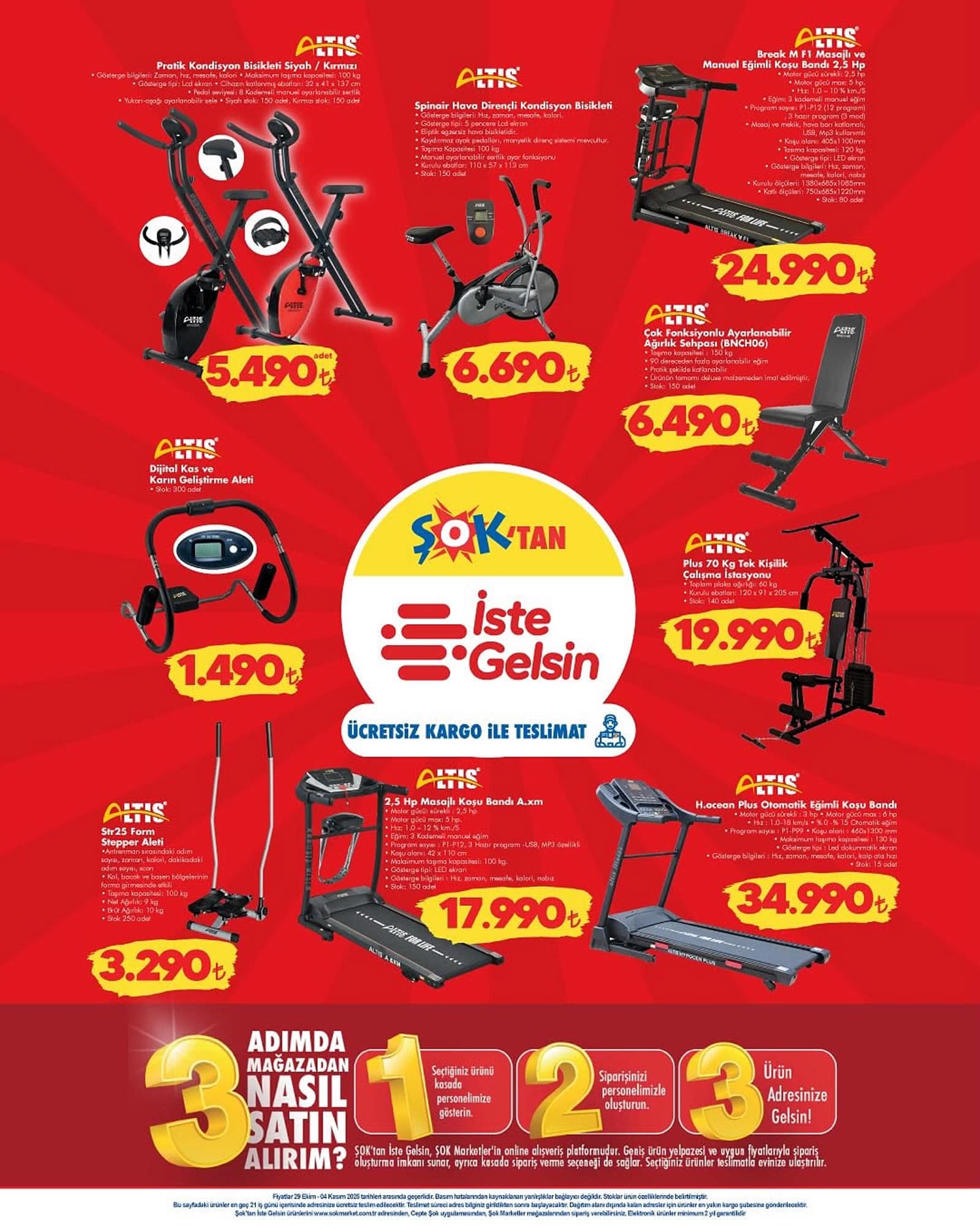 ŞOK 29 Ekim 2025 Kataloğu