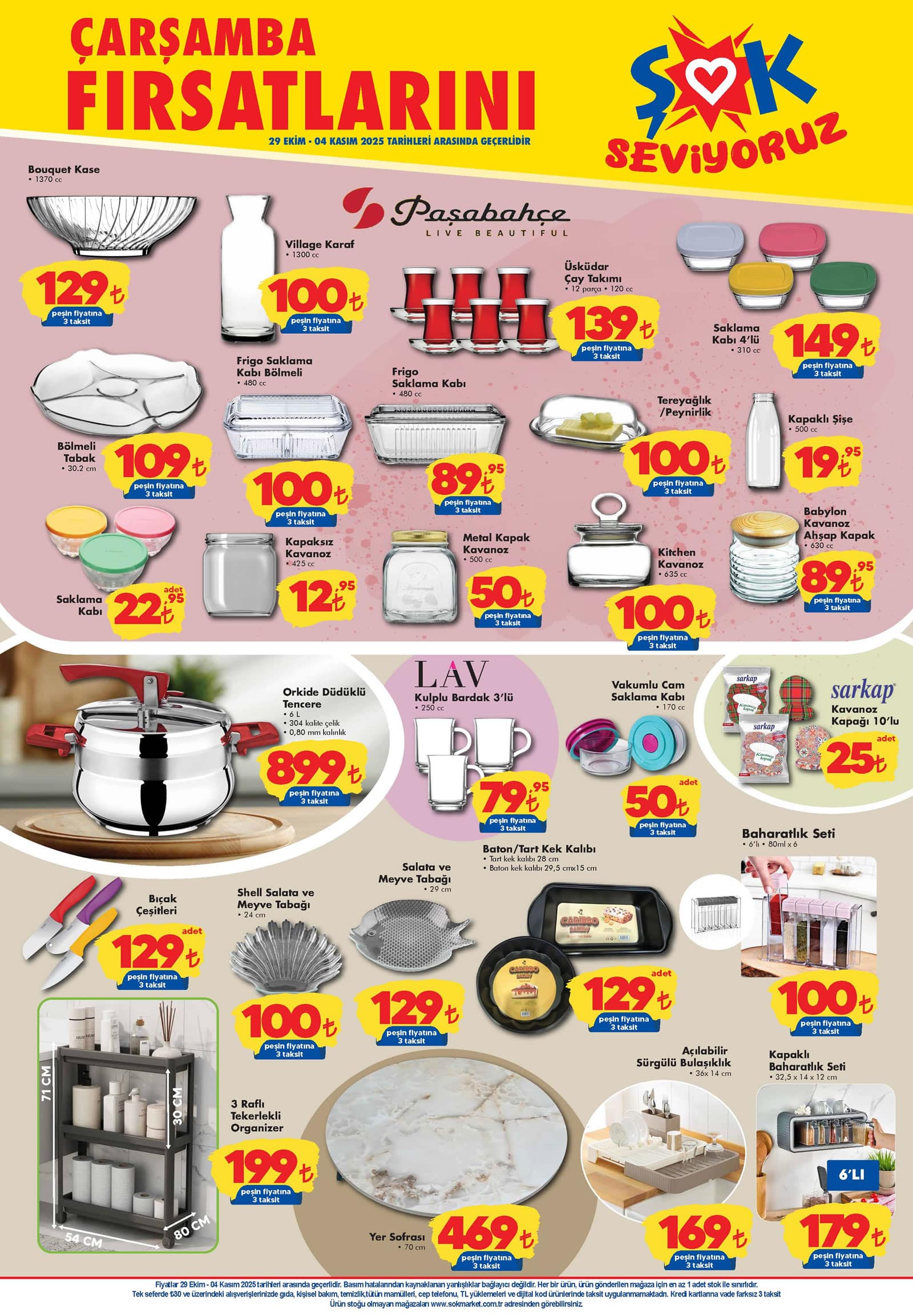 ŞOK 29 Ekim 2025 Kataloğu