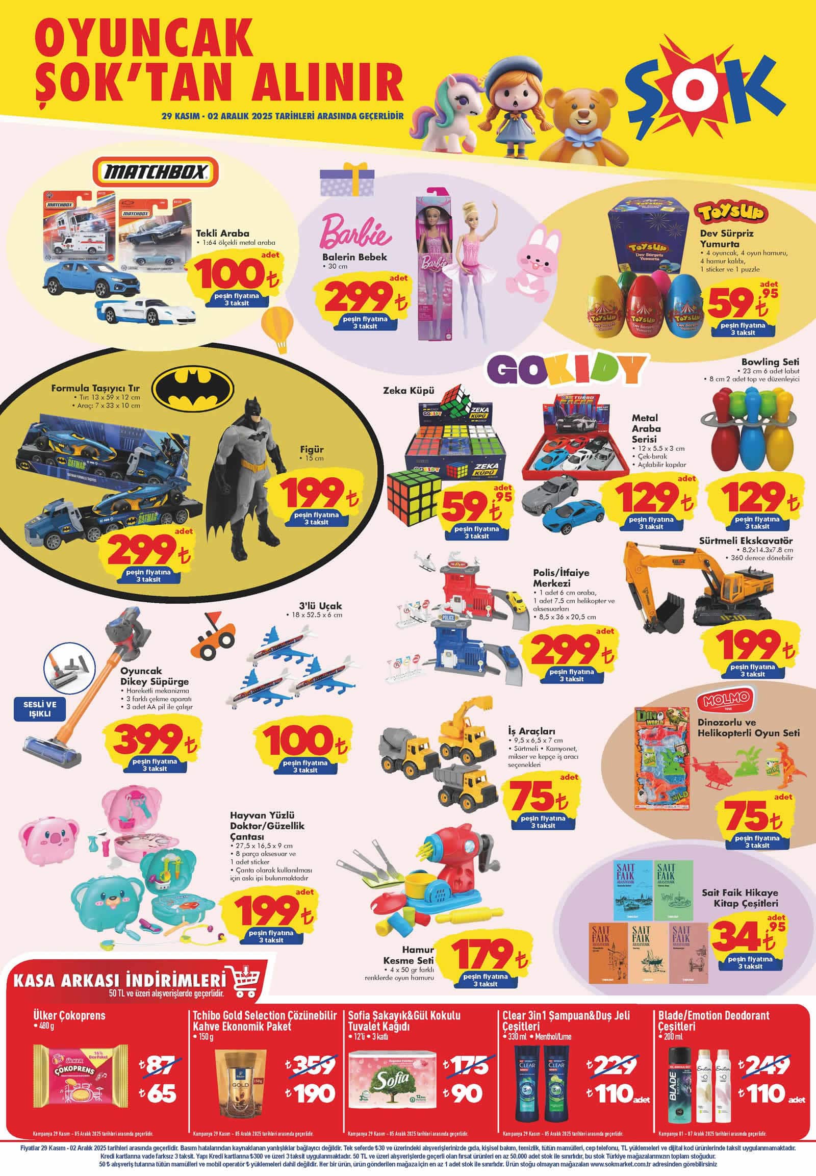 ŞOK 29 Kasım 2025 Aktüel Ürünler Kataloğu
