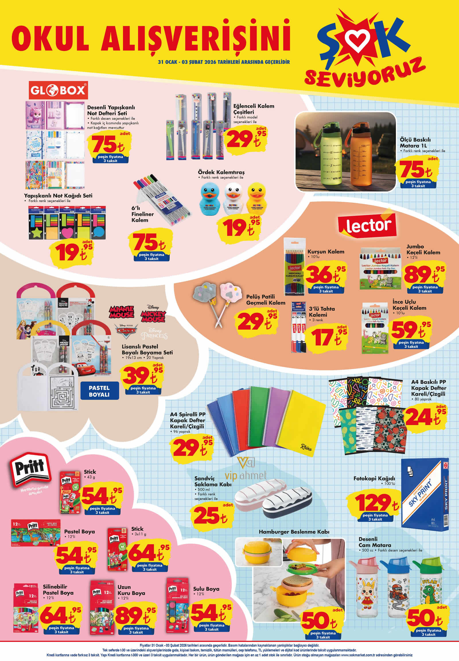 ŞOK 31 Ocak 2026 Aktüel Ürünler Kataloğu