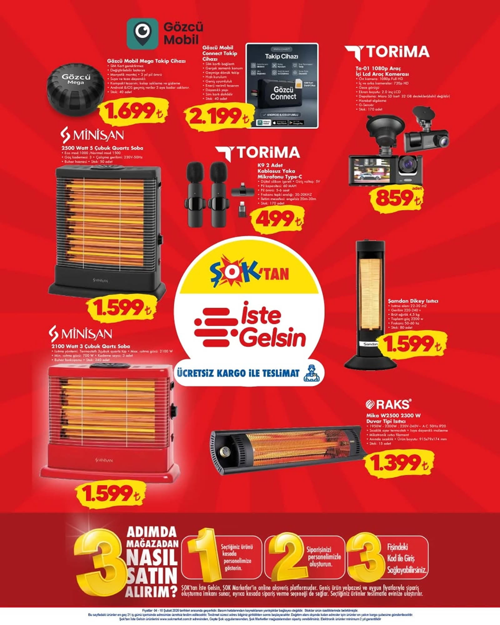 ŞOK 4 Şubat 2026 Kataloğu