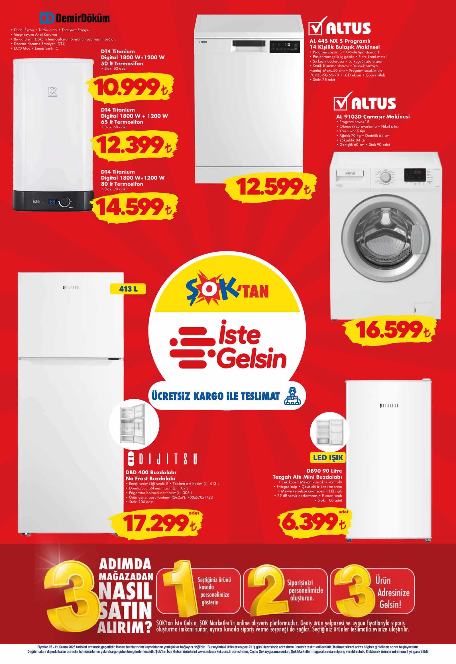 ŞOK 5 Kasım 2025 Kataloğu