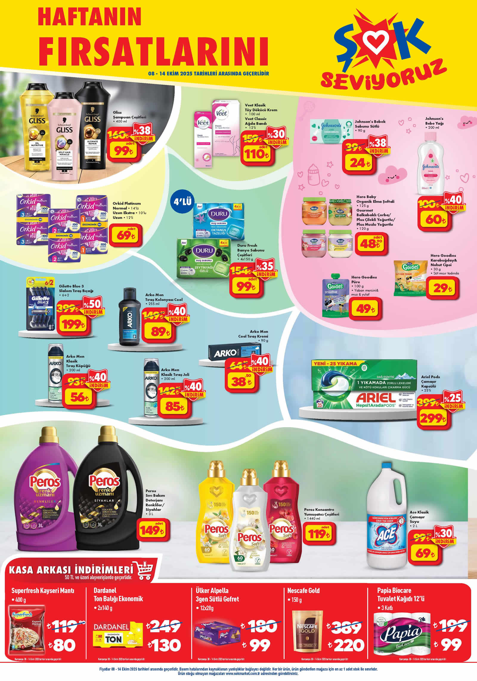 ŞOK 8 Ekim 2025 Kataloğu