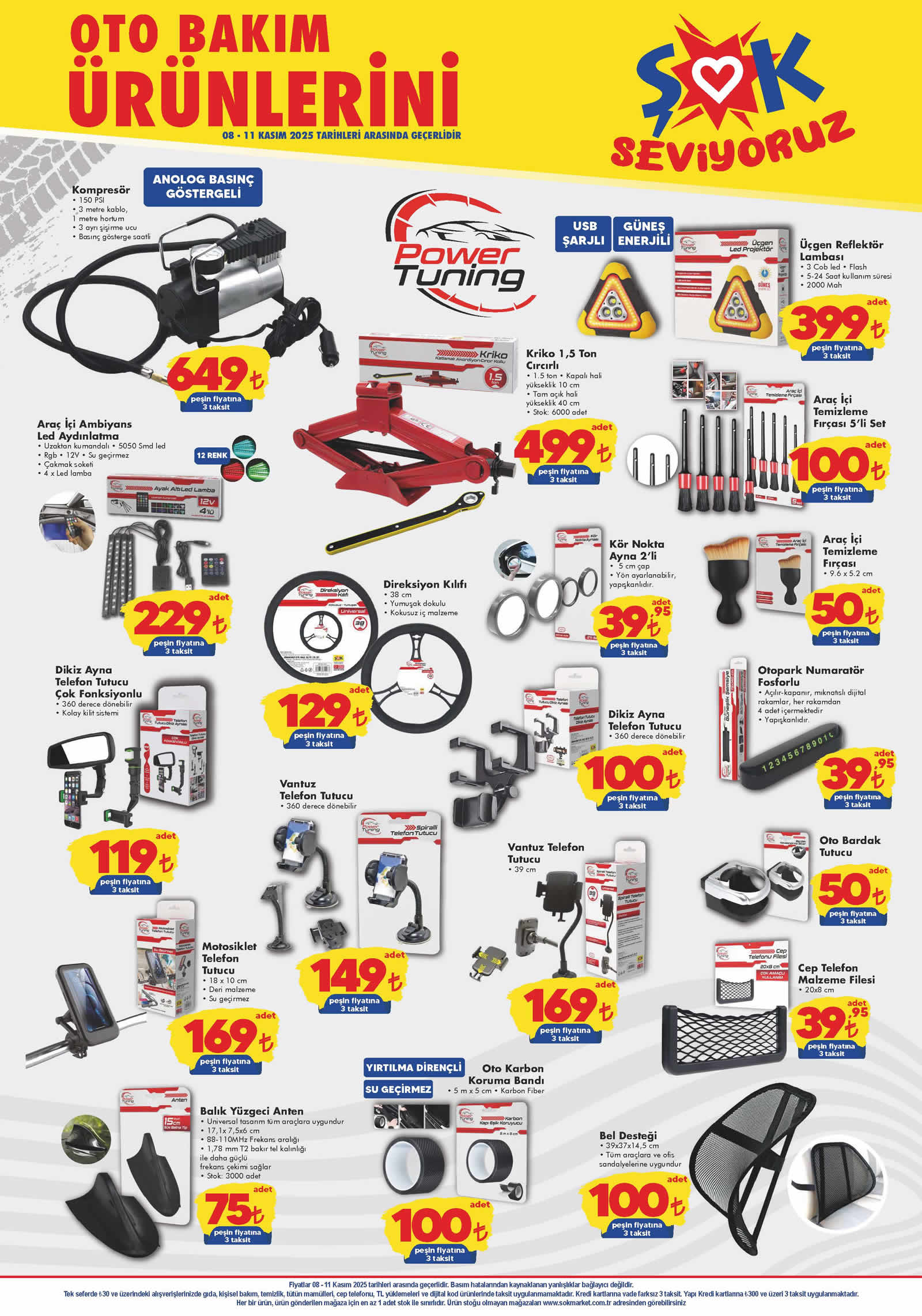 ŞOK 8 Kasım 2025 Aktüel Ürünler Kataloğu