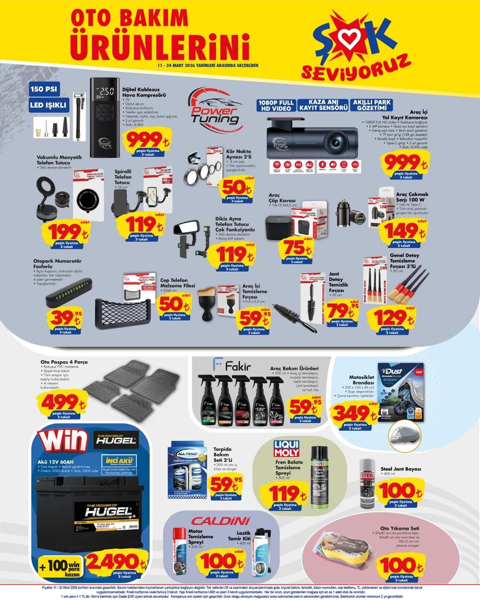 ŞOK 11 Mart 2026 Kataloğu