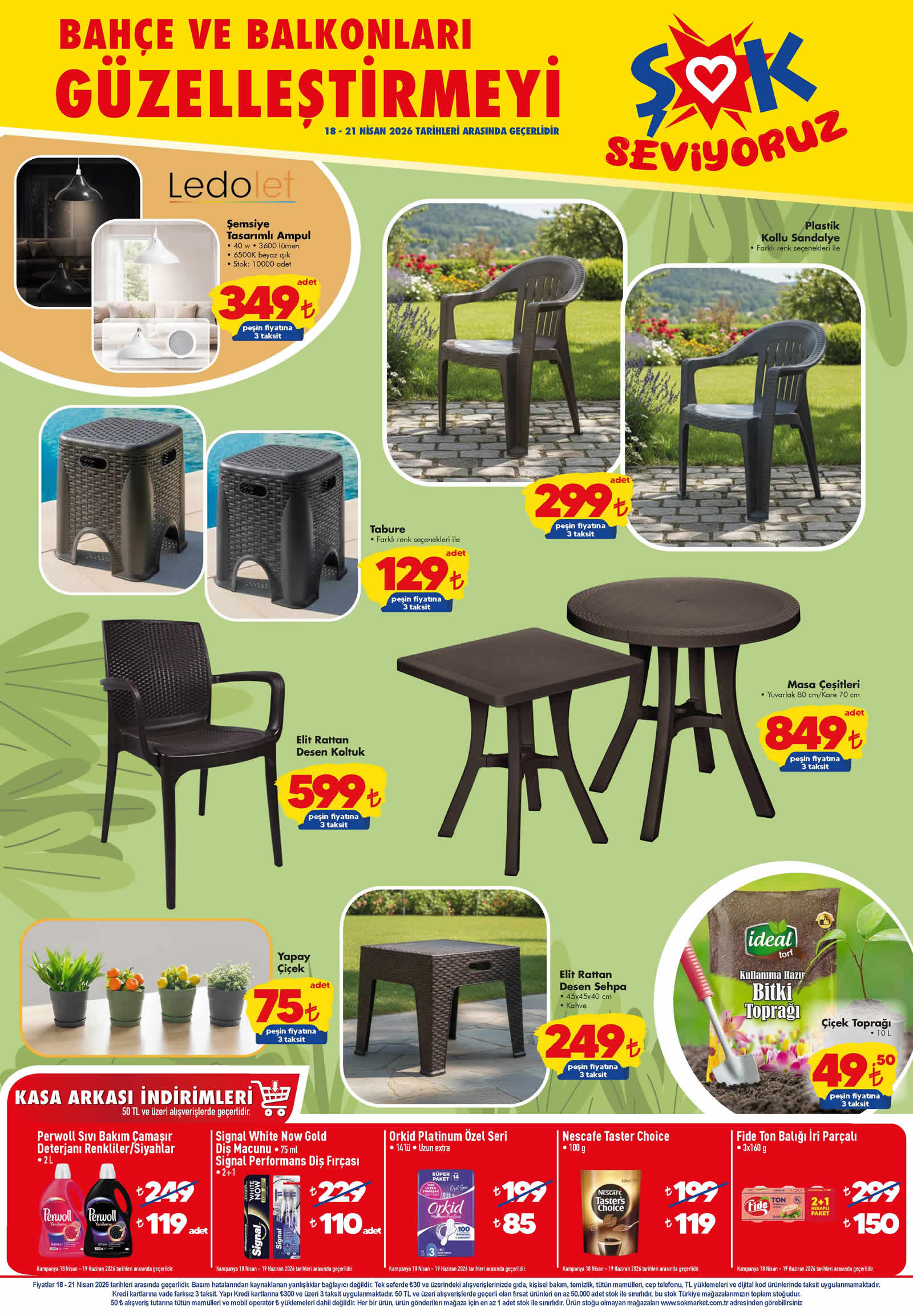 ŞOK 18 Nisan 2026 Aktüel Ürünler Kataloğu
