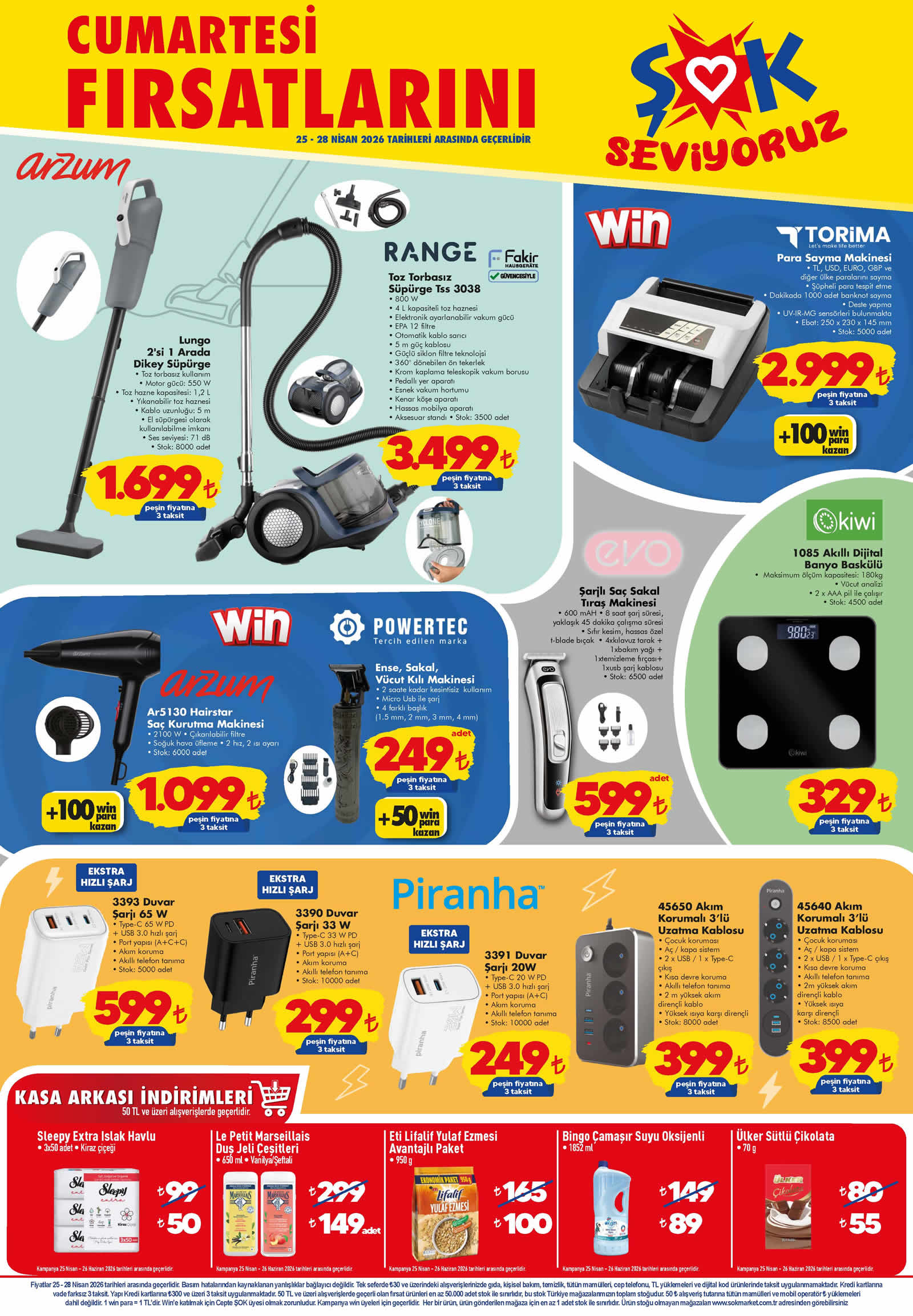 ŞOK 25 Nisan 2026 Aktüel Ürünler Kataloğu