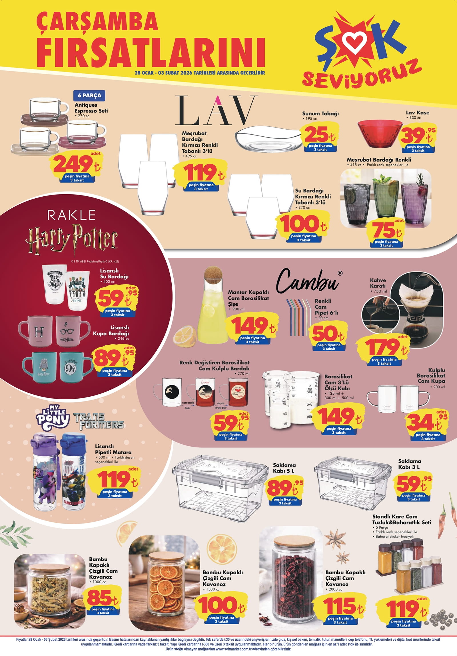 ŞOK 28 Ocak 2026 Aktüel Ürünler Kataloğu