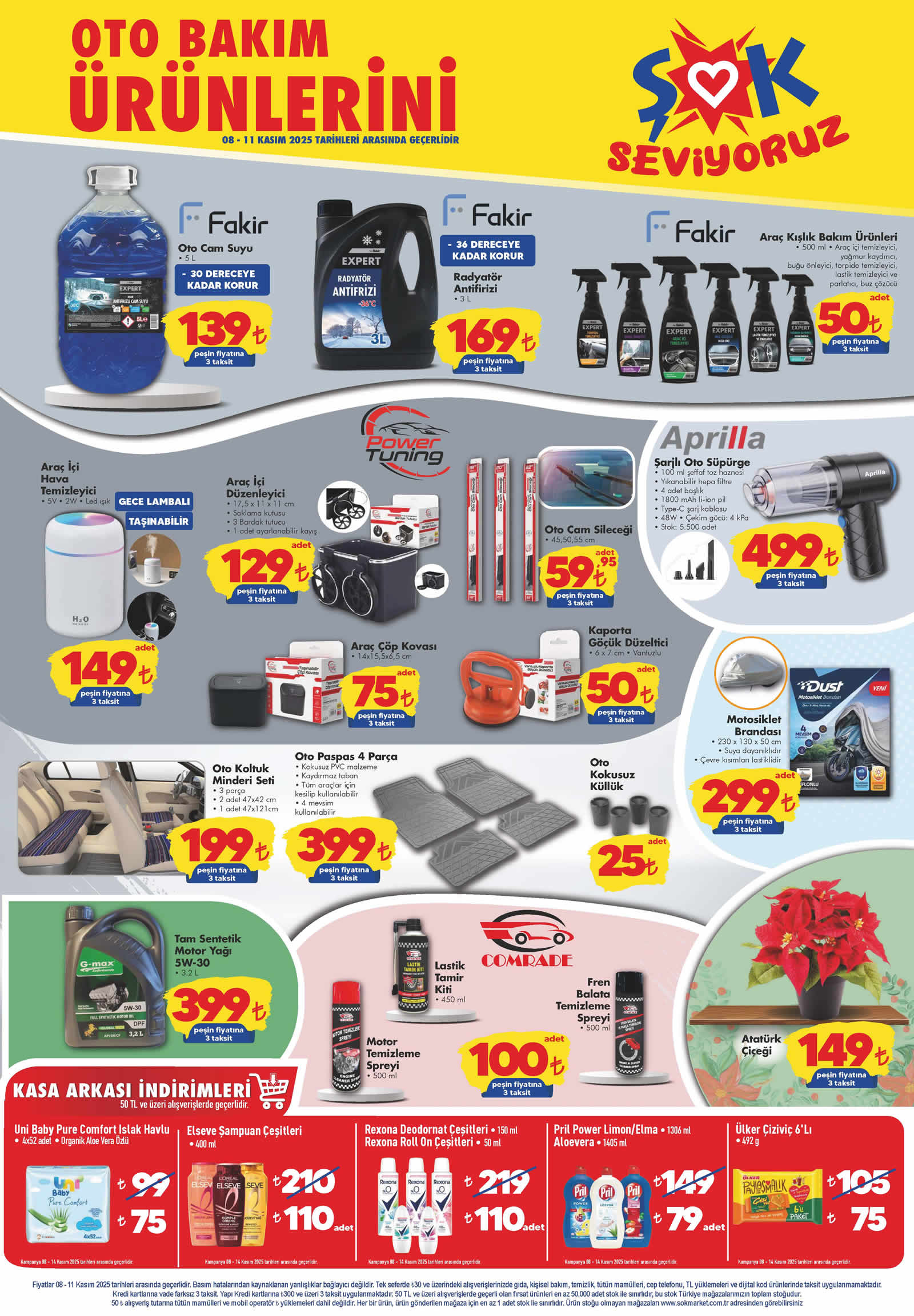 ŞOK 8 Kasım 2025 Aktüel Ürünler Kataloğu