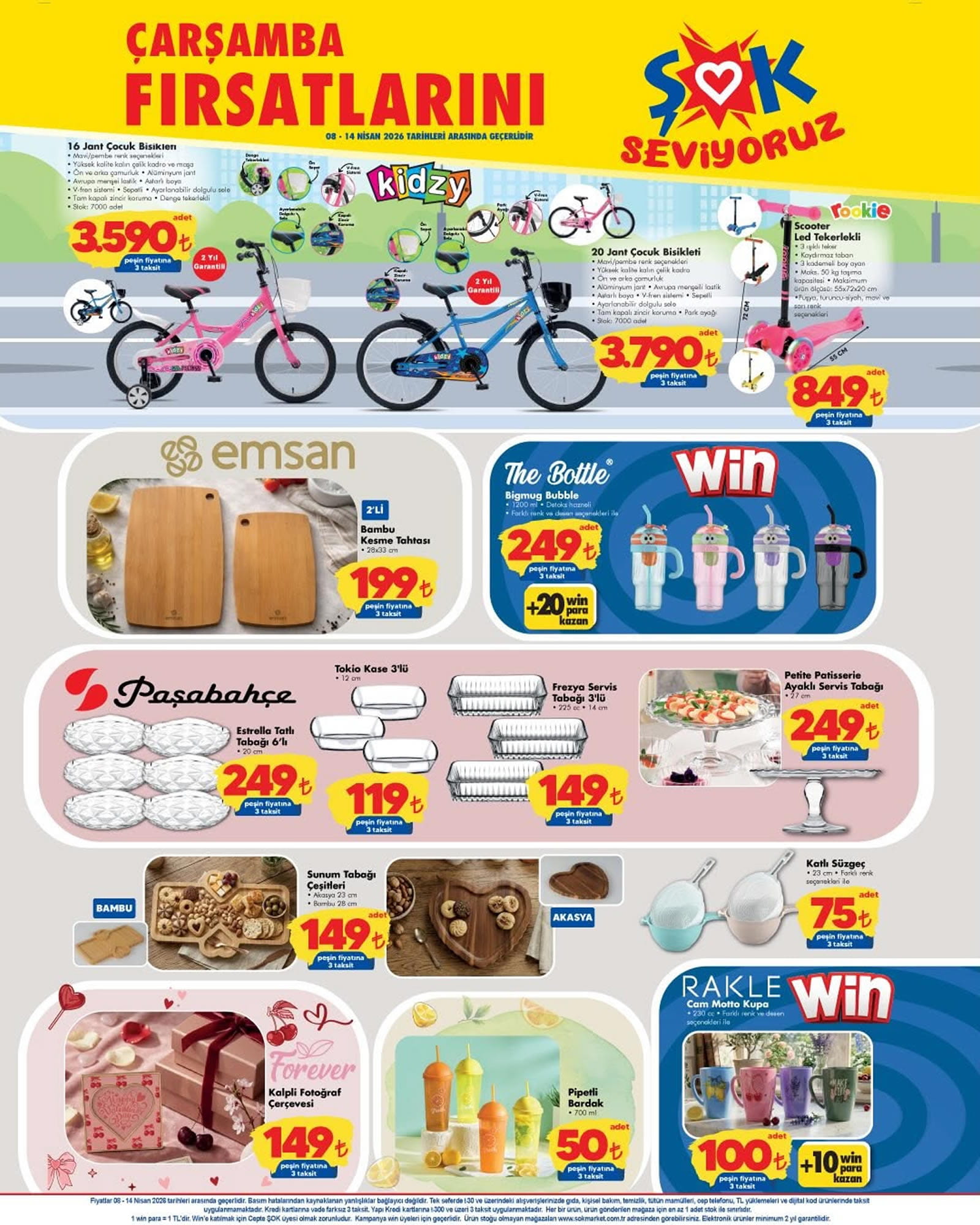 ŞOK 8 Nisan 2026 Aktüel Ürünler Kataloğu