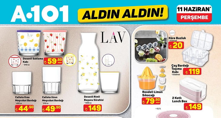 A101 11 Haziran 2026 Aktüel Ürünler Kataloğu