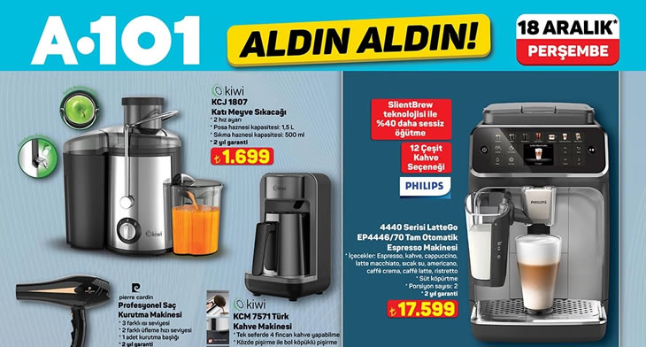 A101 18 Aralık 2025 Aktüel Ürünler Kataloğu