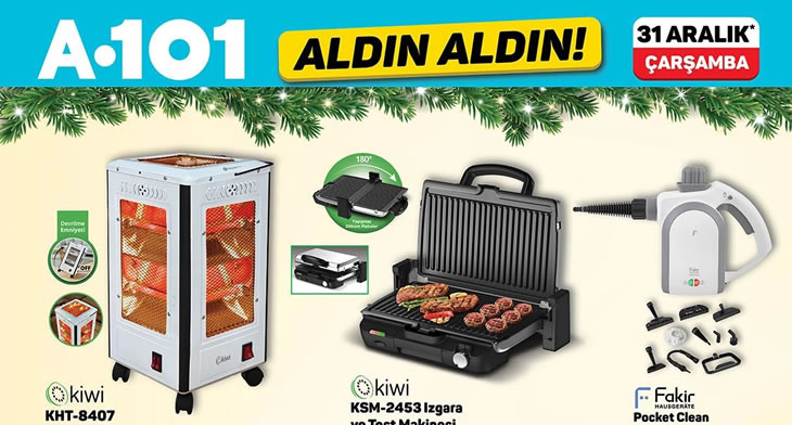 A101 31 Aralık 2025 Aktüel Ürünler Kataloğu