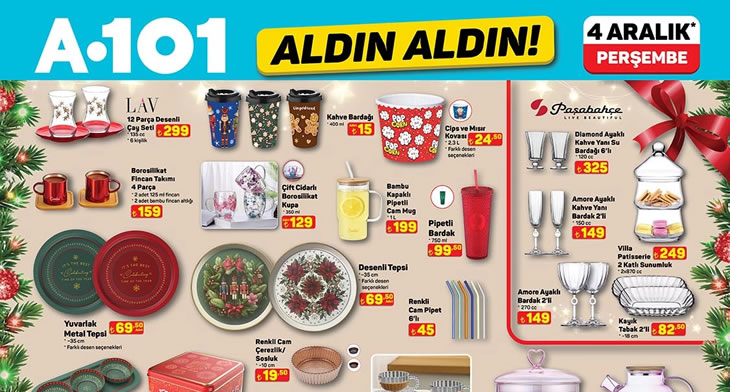 A101 4 Aralık 2025 Aktüel Ürünler Kataloğu