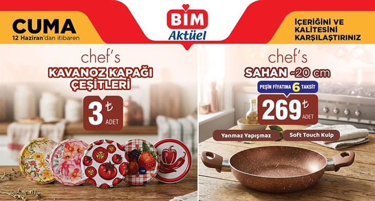 BİM 12 Haziran 2026 Aktüel Ürünler Kataloğu