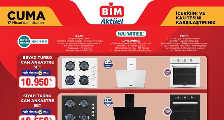 BİM 17 Nisan 2026 Aktüel Ürünler Kataloğu