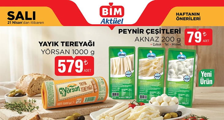 BİM 21 Nisan 2026 Aktüel Ürünler Kataloğu