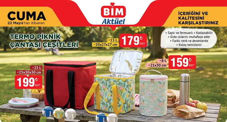 BİM 22 Mayıs 2026 Aktüel Ürünler Kataloğu