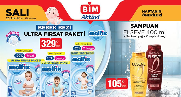 BİM 23 Aralık 2025 Aktüel Ürünler Kataloğu