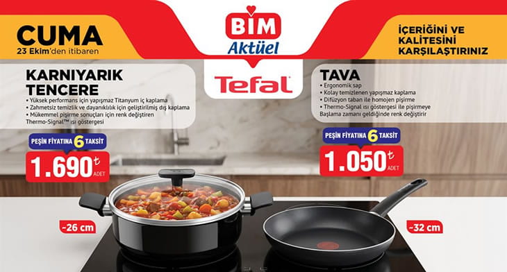 BİM 23 Ekim 2026 Aktüel Ürünler Kataloğu