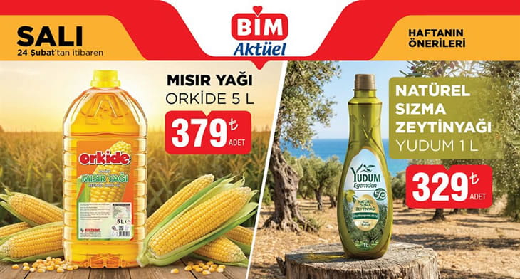 BİM 24 Şubat 2026 Aktüel Ürünler Kataloğu