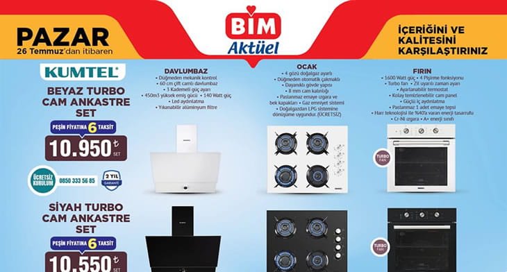 BİM 24 Temmuz 2026 Aktüel Ürünler Kataloğu