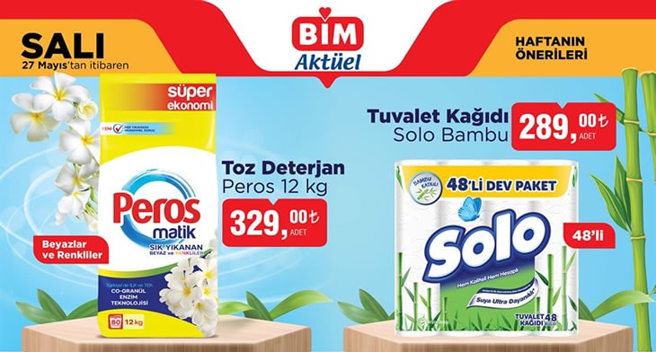 BİM 27 Mayıs 2025 Aktüel Ürünler Kataloğu