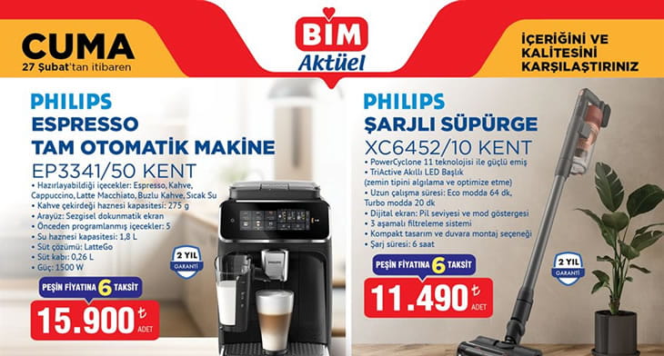 BİM 27 Şubat 2026 Aktüel Ürünler Kataloğu