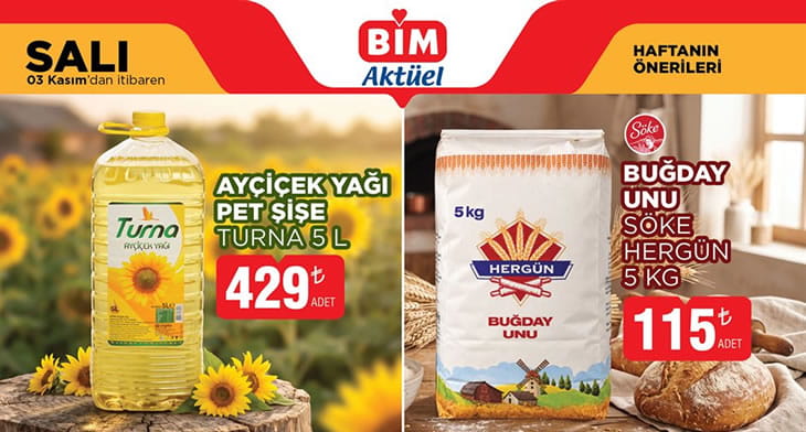 BİM 3 Kasım 2026 Aktüel Ürünler Kataloğu