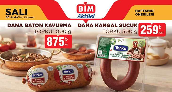 BİM 30 Aralık 2025 Aktüel Ürünler Kataloğu