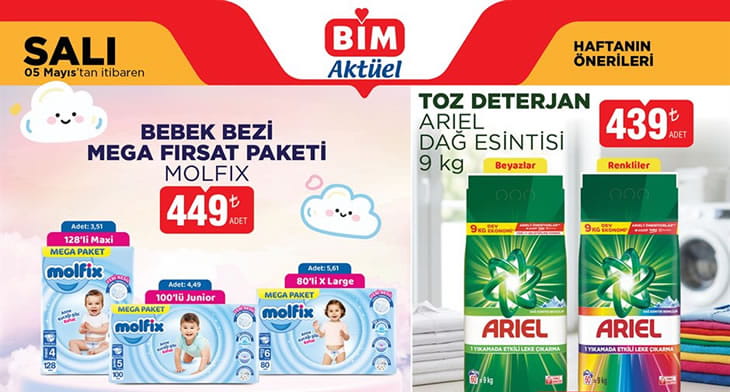 BİM 5 Mayıs 2026 Aktüel Ürünler Kataloğu