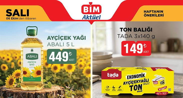 BİM 6 Ekim 2026 Aktüel Ürünler Kataloğu