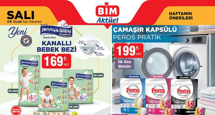 BİM 6 Ocak 2026 Aktüel Ürünler Kataloğu