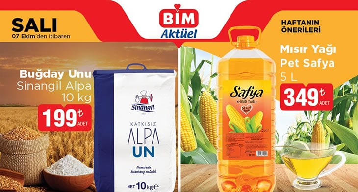 BİM 7 Ekim 2025 Aktüel Ürünler Kataloğu