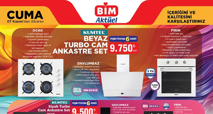 BİM 7 Kasım 2025 Aktüel Ürünler Kataloğu