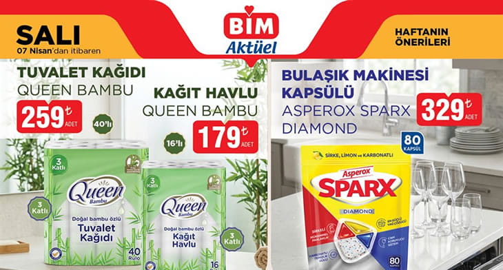 BİM 7 Nisan 2026 Aktüel Ürünler Kataloğu