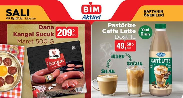 BİM 9 Eylül 2025 Aktüel Ürünler Kataloğu